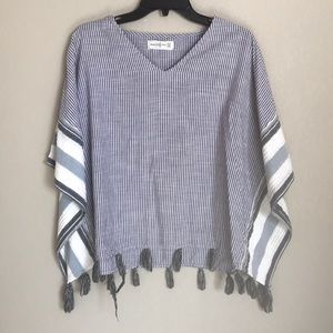 Patterned Poncho